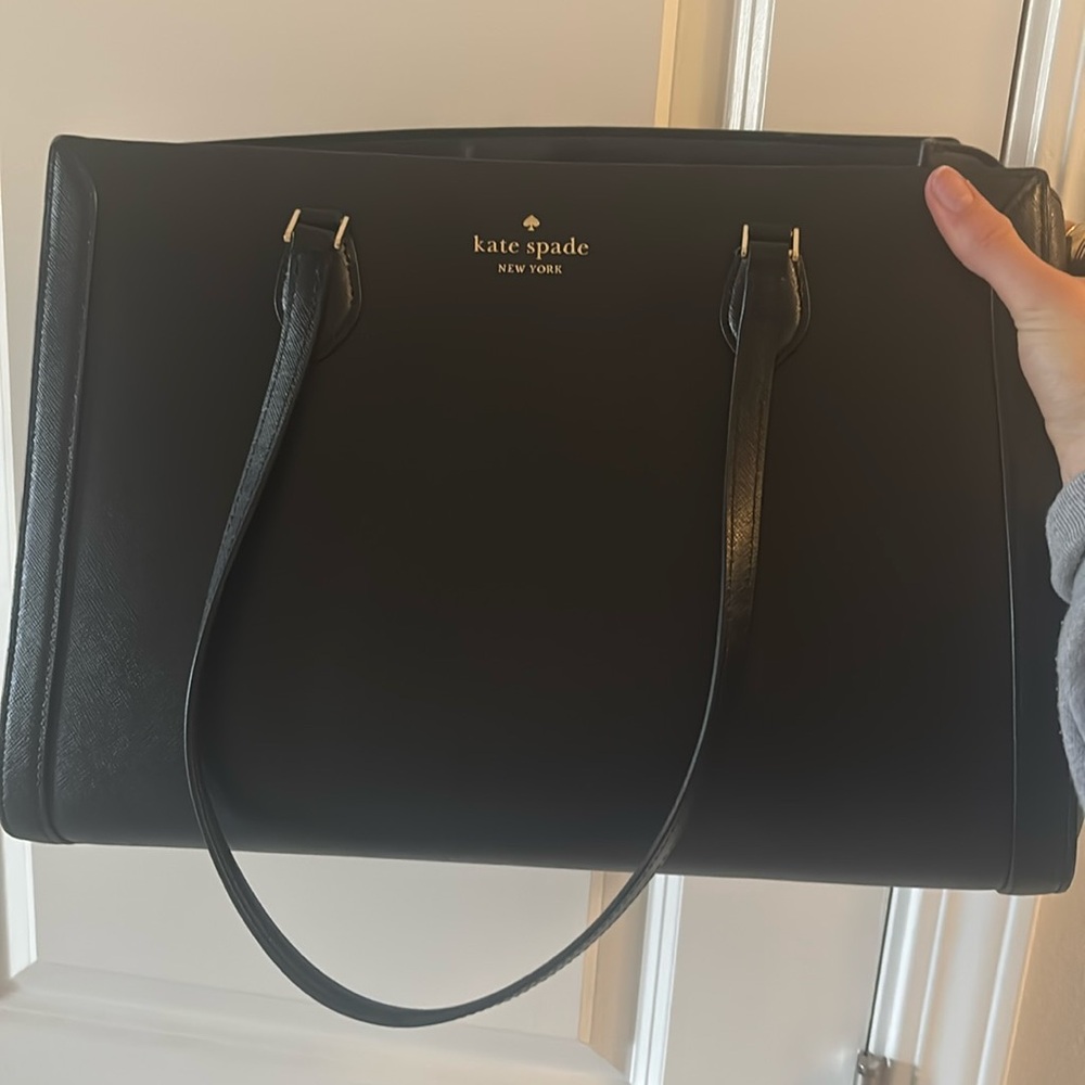 Kate Spade Madison Saffiano East
West Leather Laptop Tote